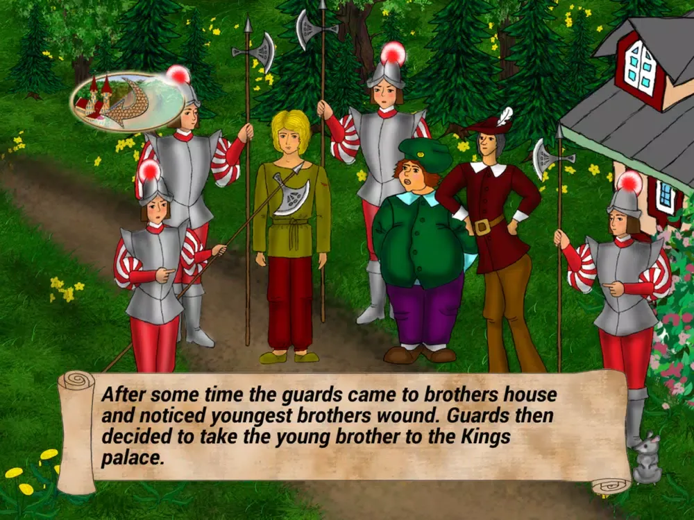 Tangkapan skrin Glass Mountain Fairy Tale iPad 