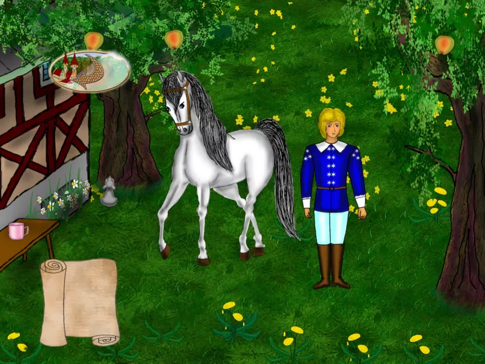 Tangkapan skrin Glass Mountain Fairy Tale iPad 