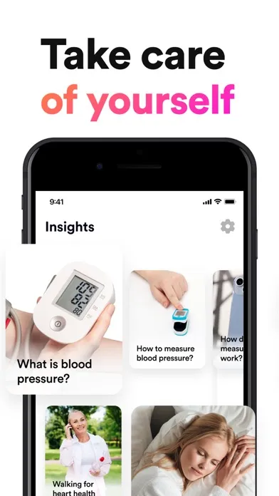 Скриншоты Blood Pressure Monitor, Reader
