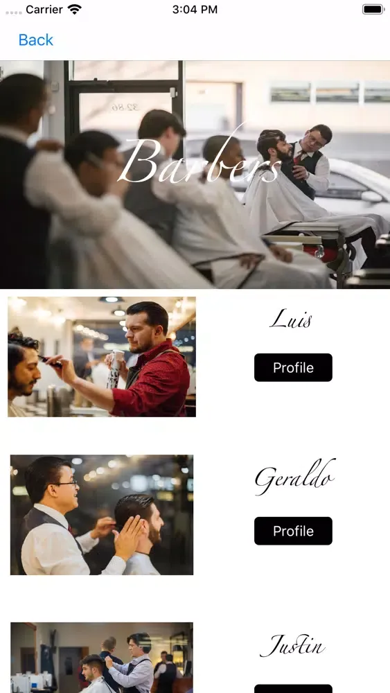 LIC Tonsorial Barber Shop应用截图
