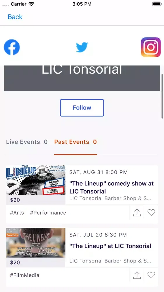 LIC Tonsorial Barber Shop应用截图