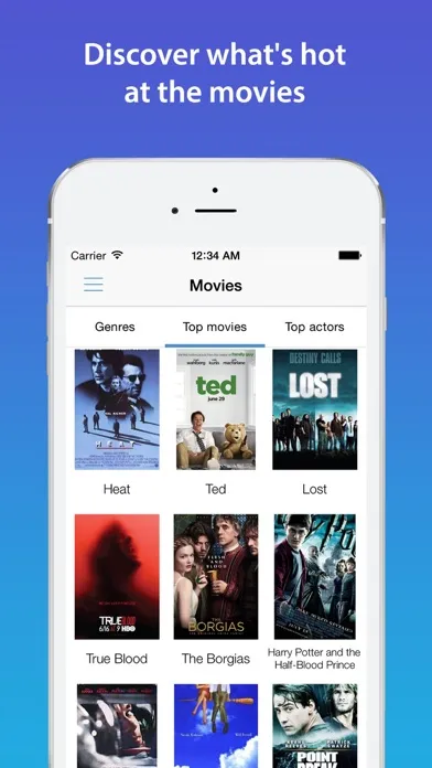 Скриншоты Tontiag - Movie Quotes & Trivia about Popular Films & TV Shows