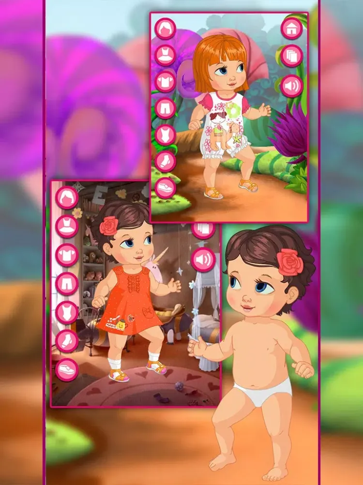 Capturas de pantalla de Baby Dressing iPad 
