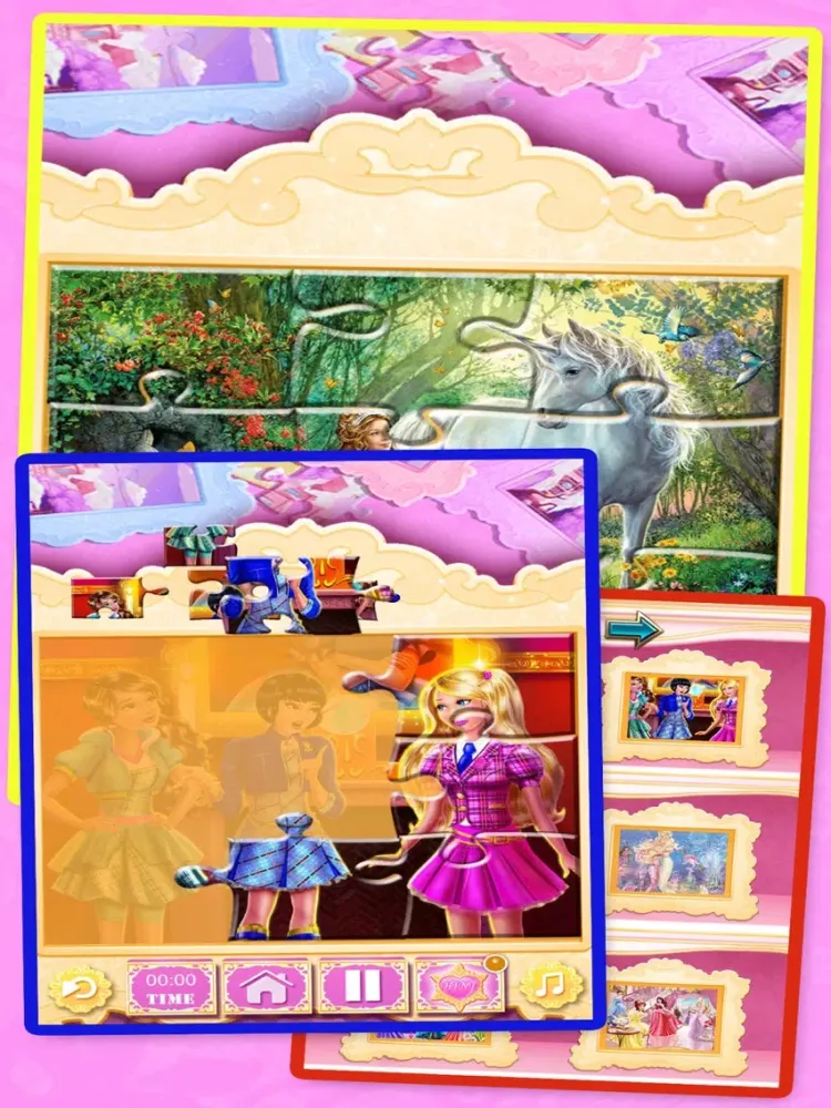 Screenshot di Puzzle - Castle of princess puzzle iPad 