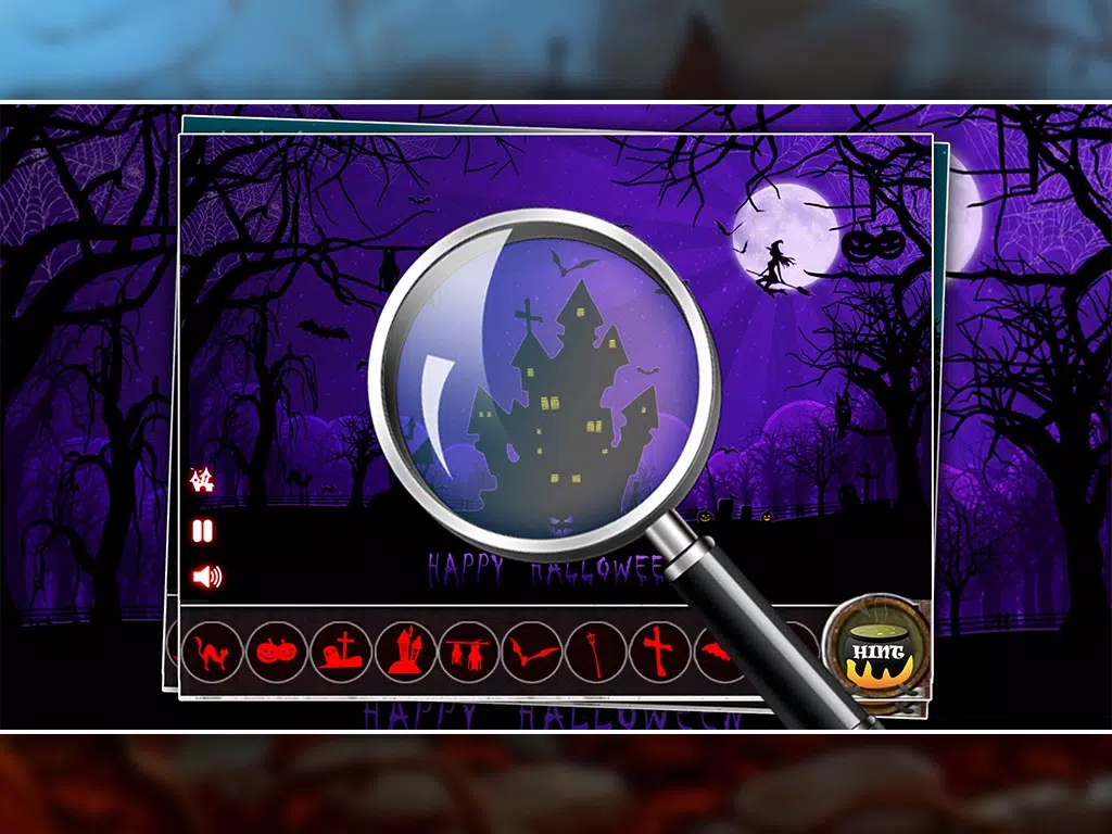 Halloween Day Hidden object iPad 應用截圖