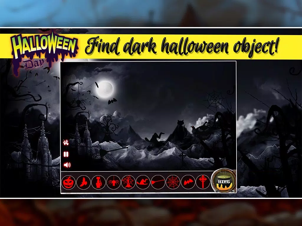 Halloween Day Hidden object iPad 應用截圖