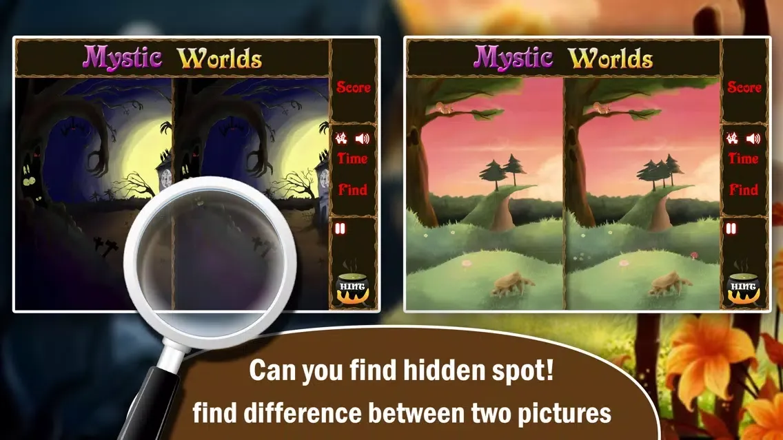 Spot the Difference: Mystic World Screenshots