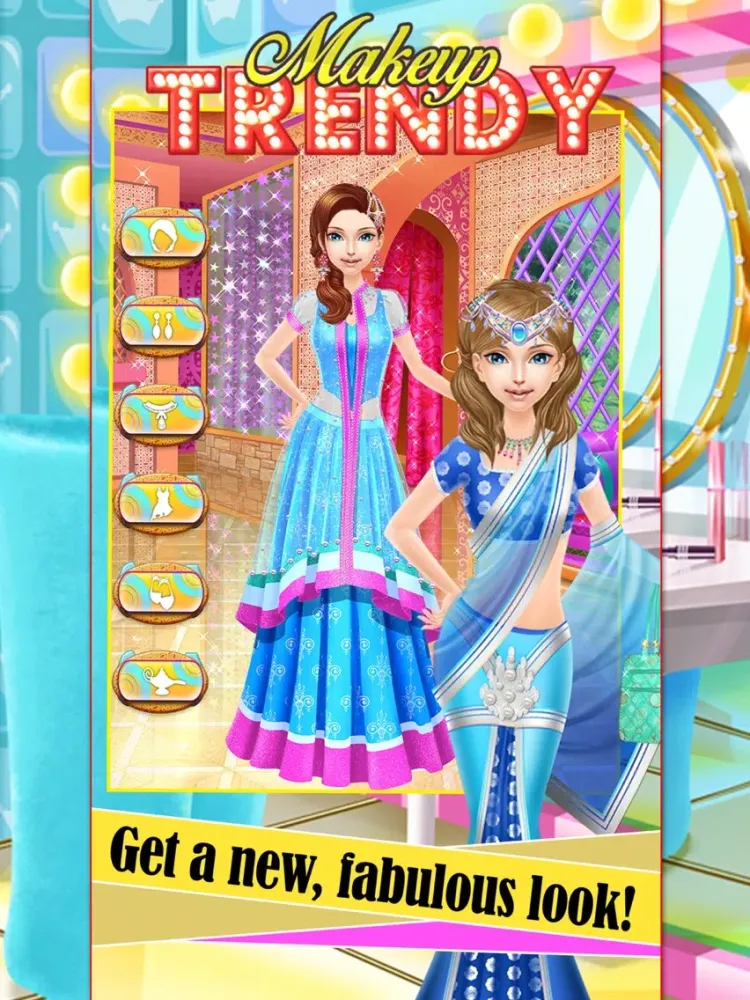 Trendy Dressup makeup iPad  스크린샷