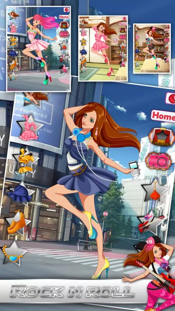 Rock Girl Star Screenshots