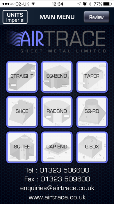 Airtrace Ordering App应用截图