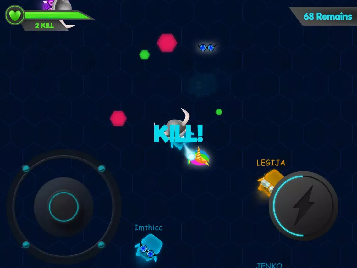 Tangkapan skrin Battleground.io iPad 