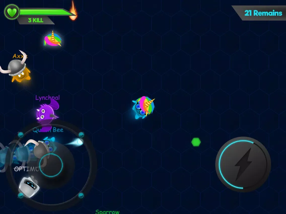 Tangkapan skrin Battleground.io iPad 