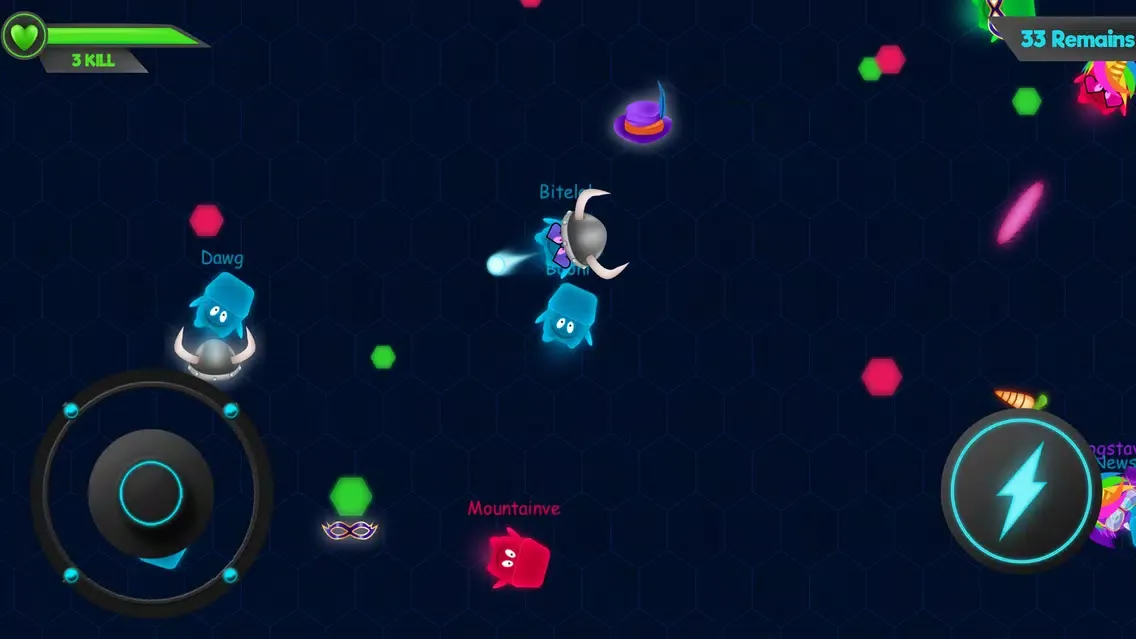 Tangkapan skrin Battleground.io