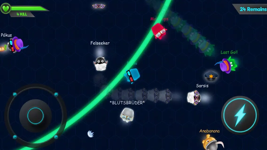 Tangkapan skrin Battleground.io