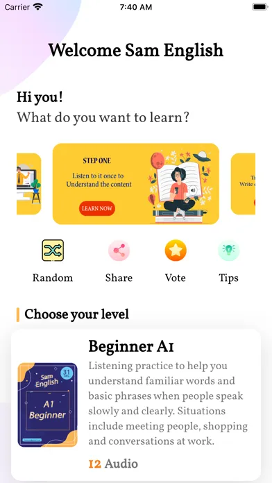 SamEnglish - With Shadowing स्क्रीनशॉट