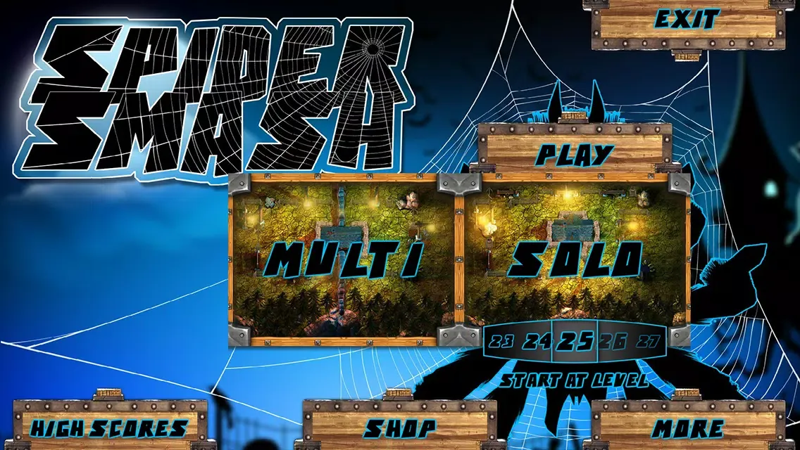 ภาพหน้าจอของ Spider Smash