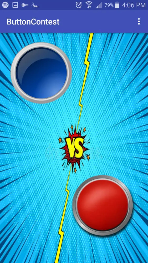 Screenshot di Button Contest