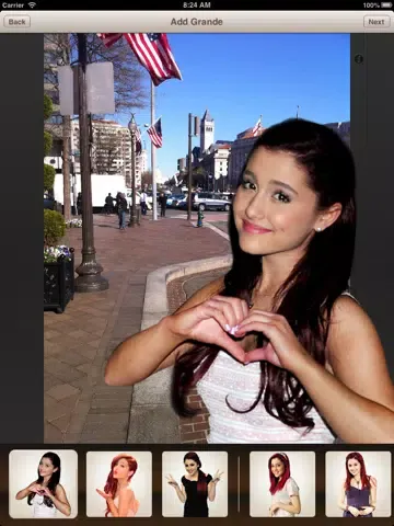 ภาพหน้าจอของ Me for Ariana Grande iPad 
