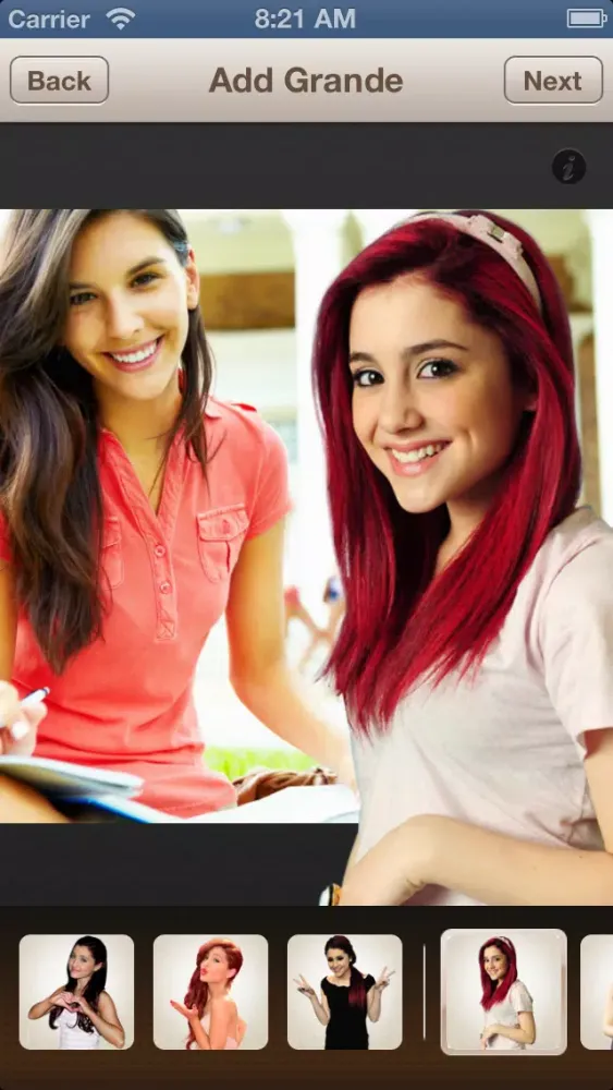 ภาพหน้าจอของ Me for Ariana Grande
