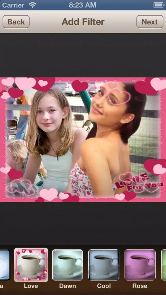 ภาพหน้าจอของ Me for Ariana Grande