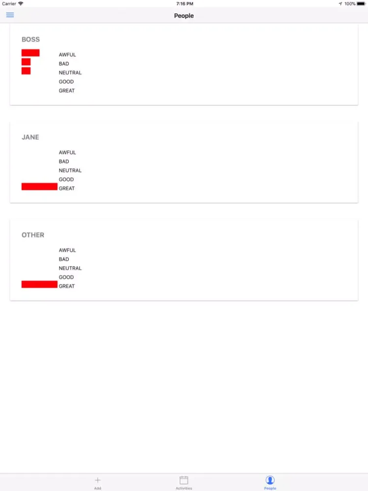 Actual Time iPad  스크린샷