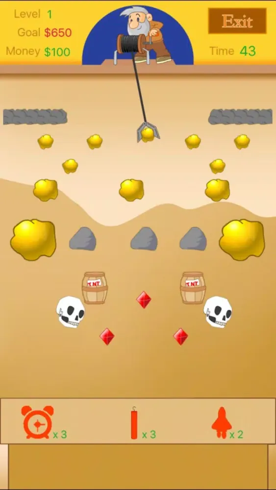 Gold Miner - HD - Classic Version應用截圖
