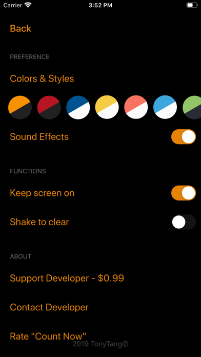Count Now Screenshots