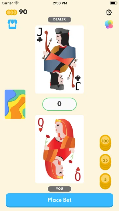 Casino War - Card Game Screenshots