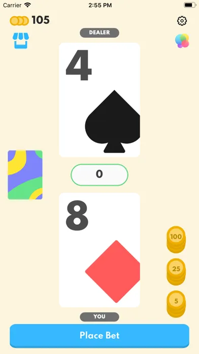 Casino War - Card Game Screenshots