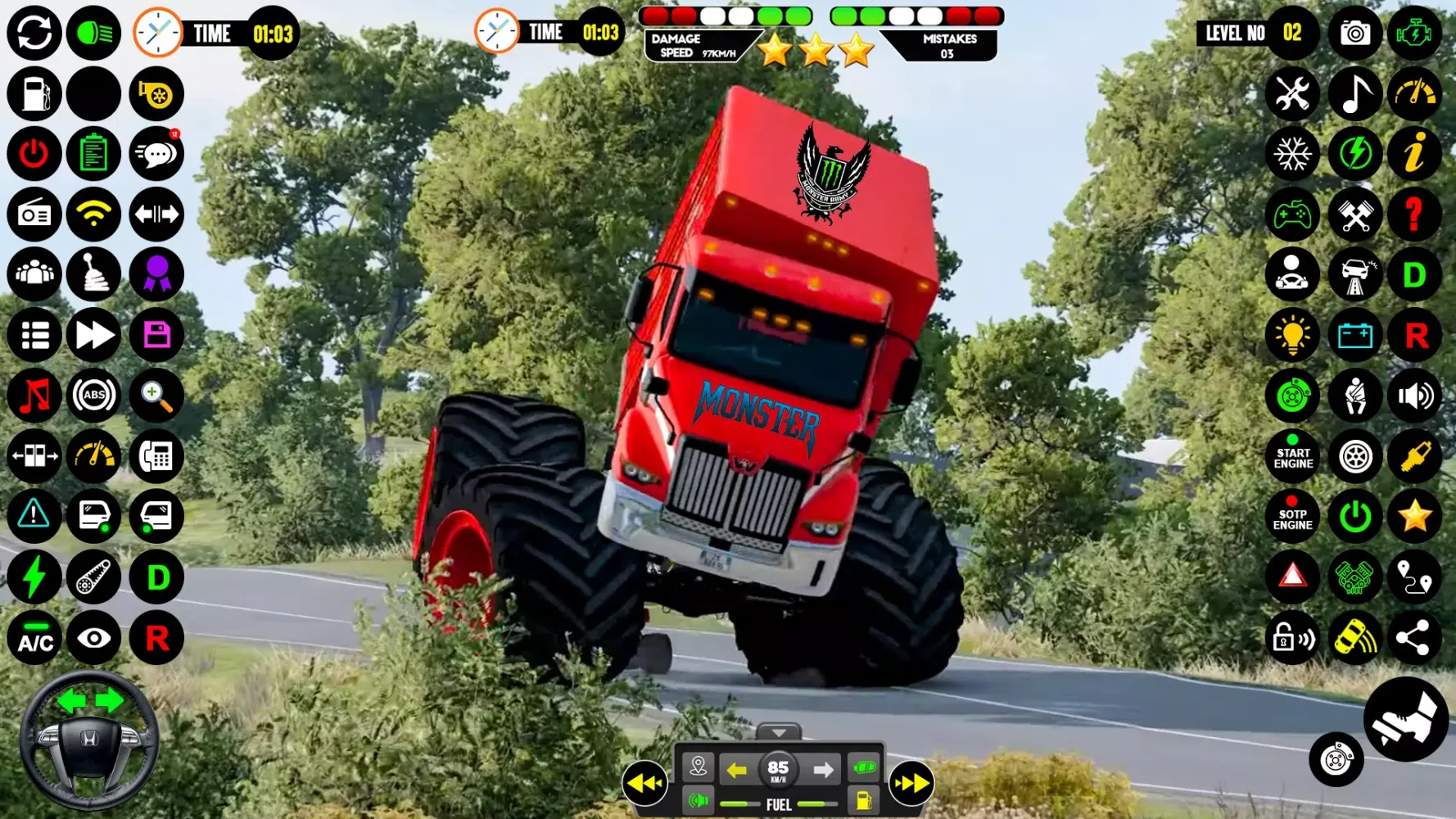 4x4 Monster Truck Game - Derby Screenshots