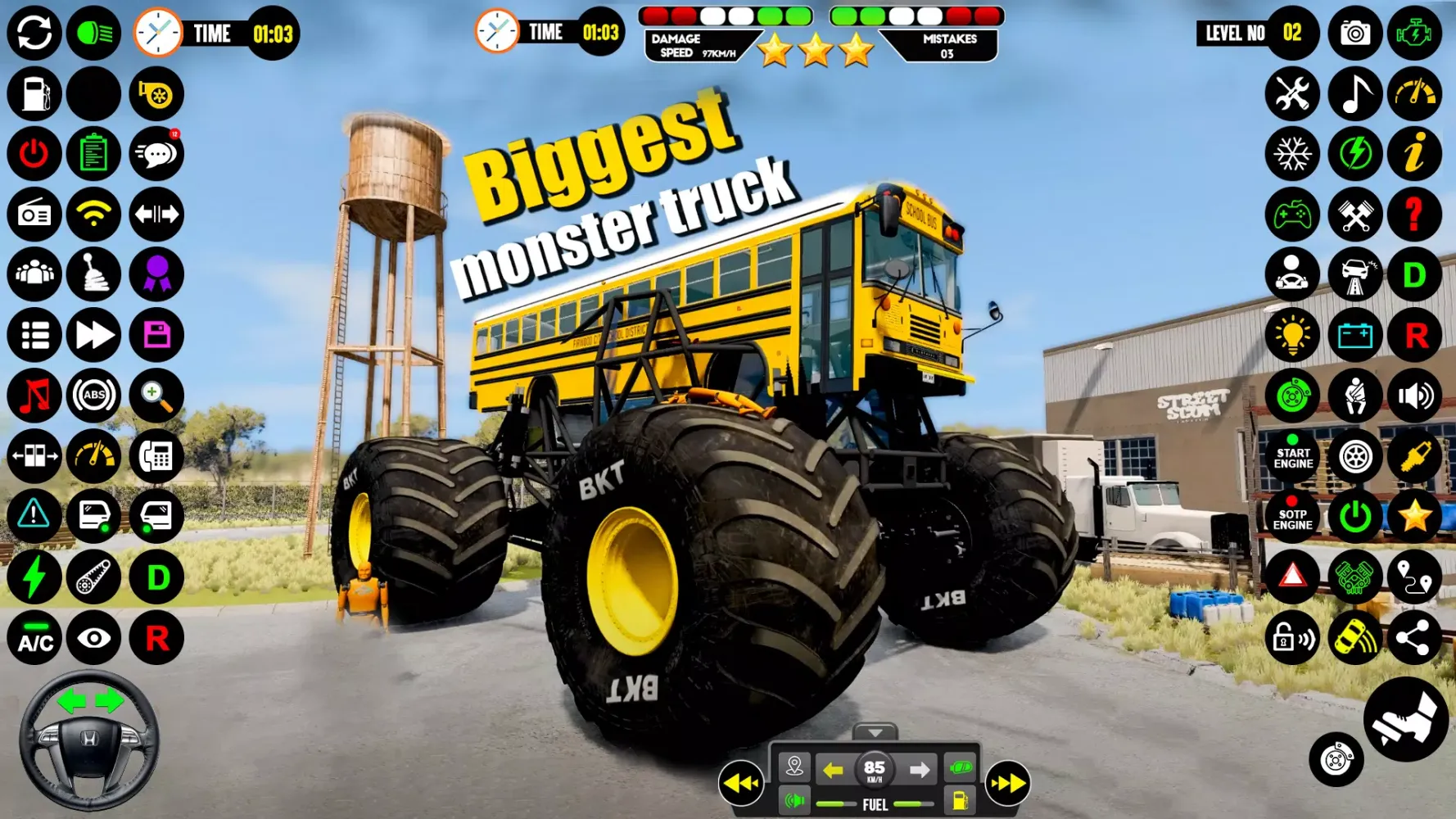 4x4 Monster Truck Game - Derby Screenshots