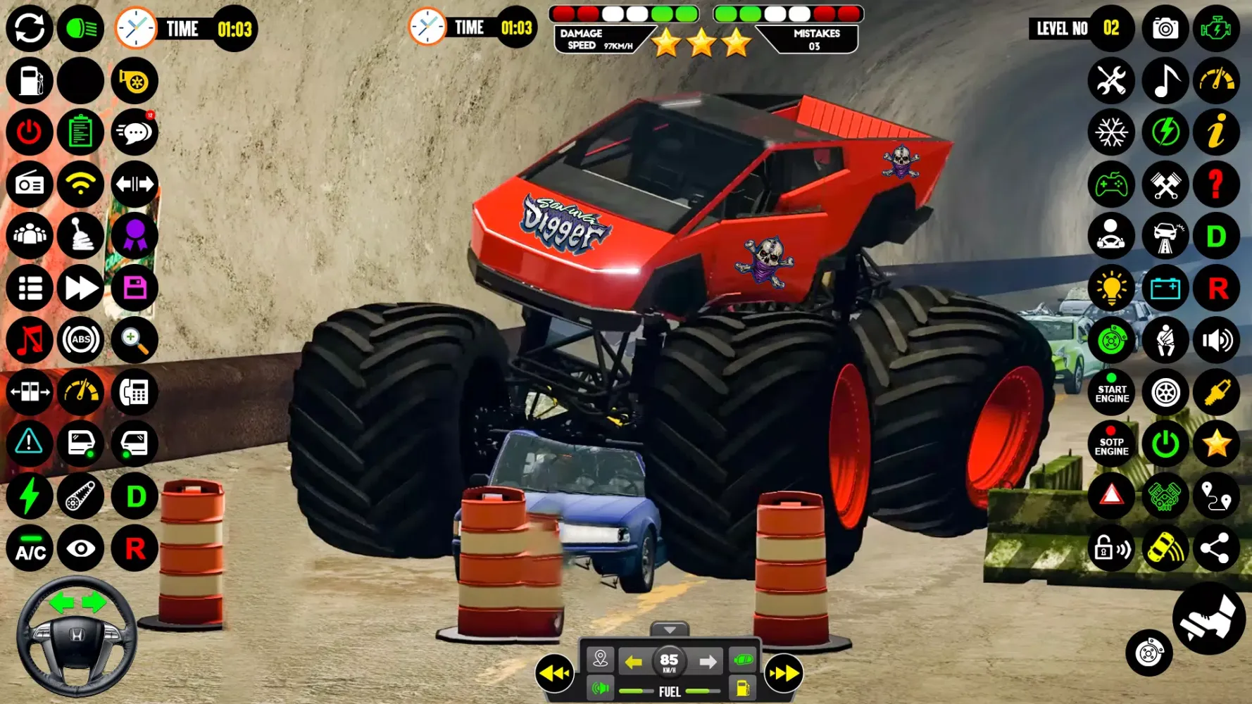 4x4 Monster Truck Game - Derby Screenshots