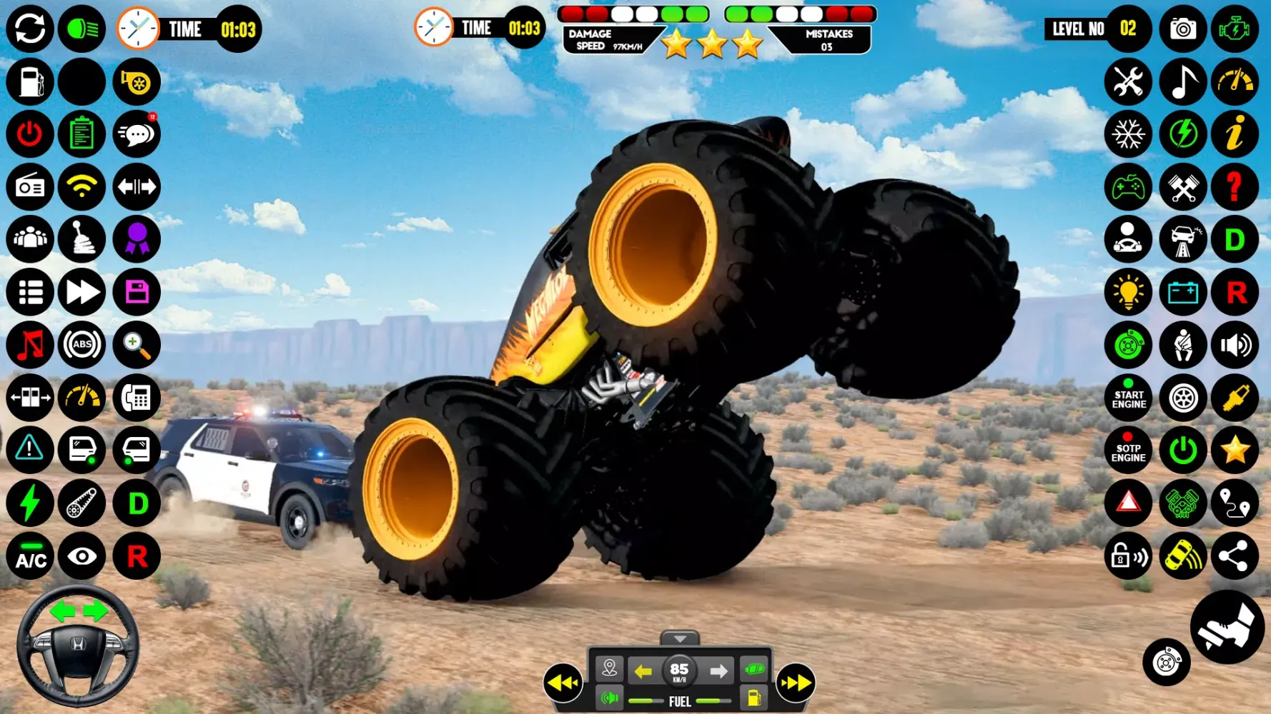 4x4 Monster Truck Game - Derby Screenshots