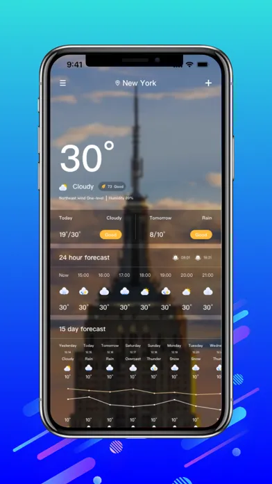 City Weather - Local Forecast Ekran Görüntüleri