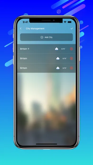City Weather - Local Forecast Ekran Görüntüleri