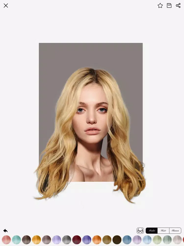 تصاویر Hairstyle Try On & Hair Salon iPad 