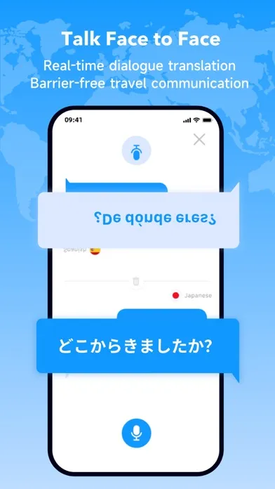 Captures d'écran de TranslateIt.ai Voice Translate