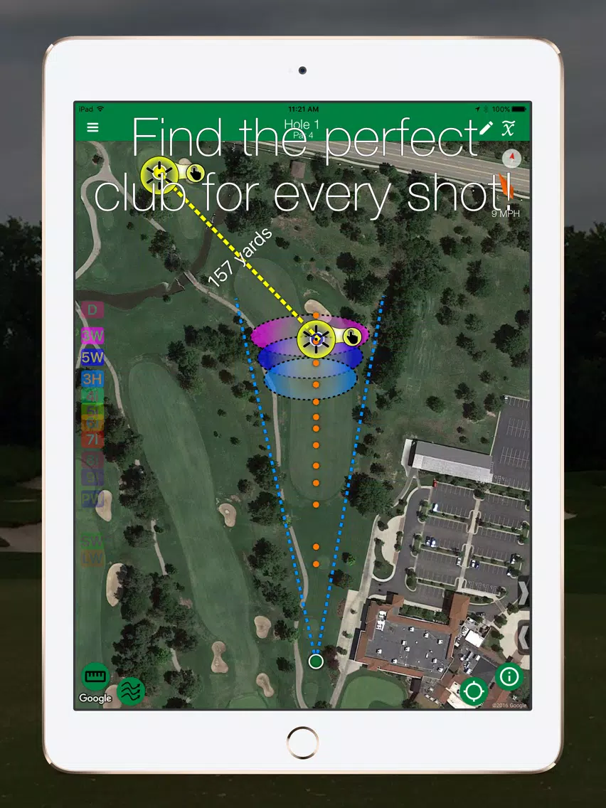 Tangkapan layar Pattern Golf™+ iPad 