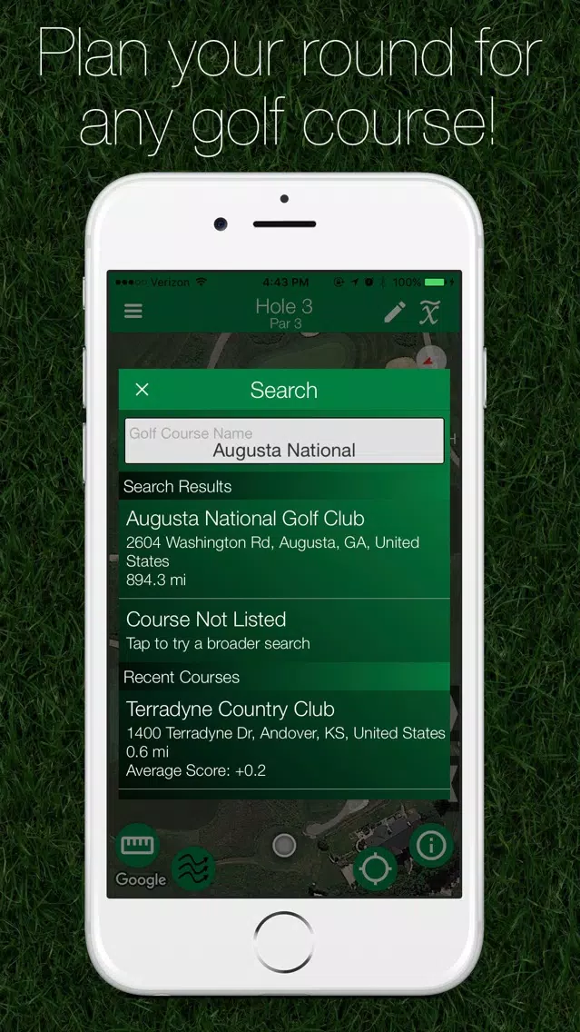 Tangkapan layar Pattern Golf™+
