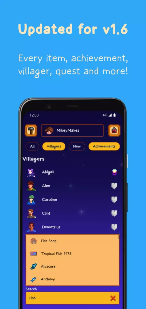 Fan made SV Guide Screenshots