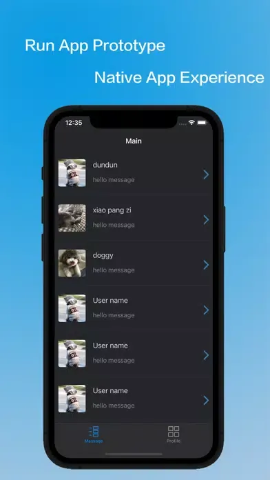 App Prototype Designer Screenshots