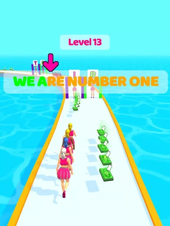 Cheerleader Run iPad  স্ক্রিনশট
