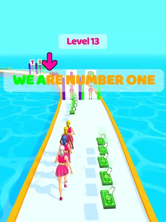 Cheerleader Run iPad  স্ক্রিনশট