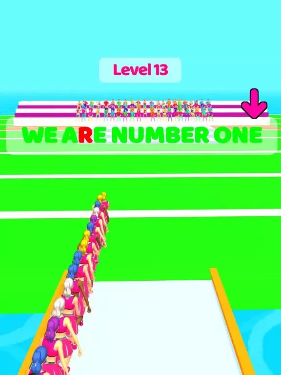 Cheerleader Run iPad  স্ক্রিনশট