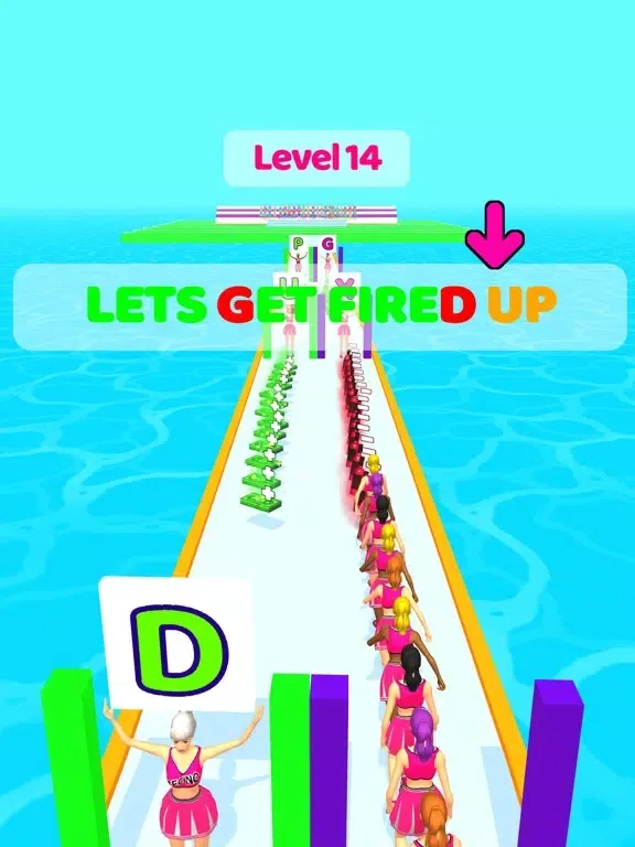Cheerleader Run iPad  স্ক্রিনশট