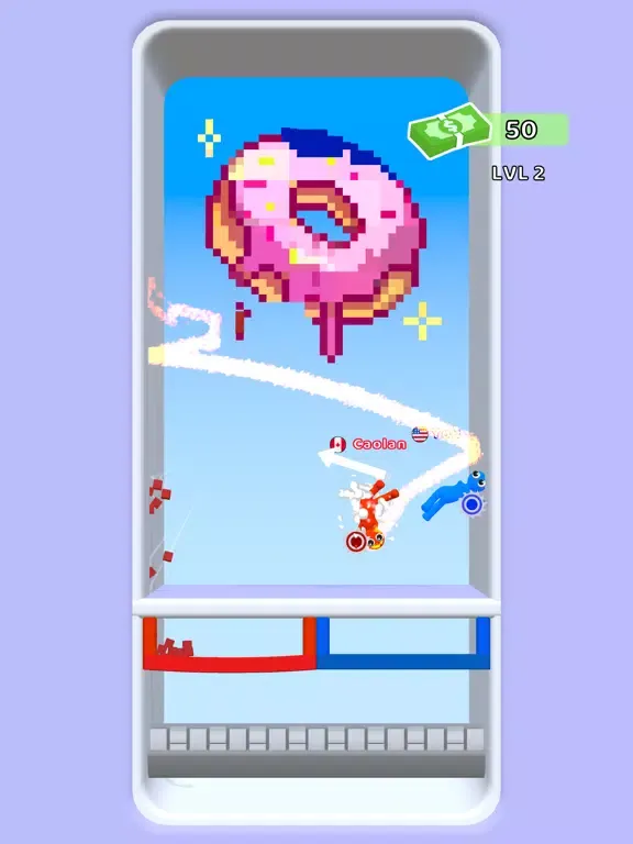 Tangkapan skrin Dash And Demolish iPad 