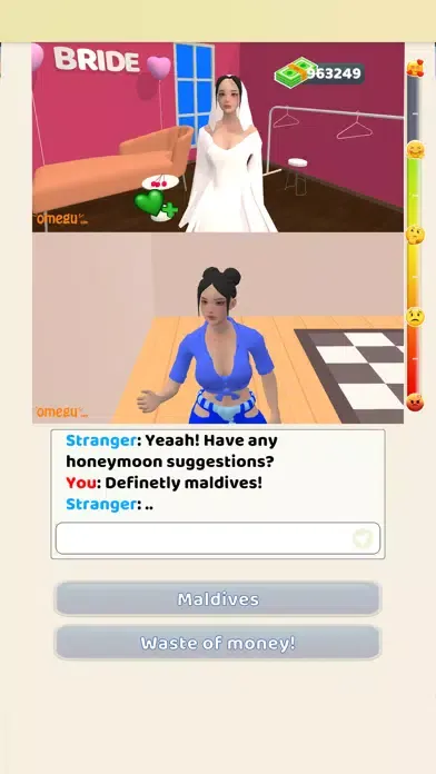 Tangkapan skrin Talk To Strangers!