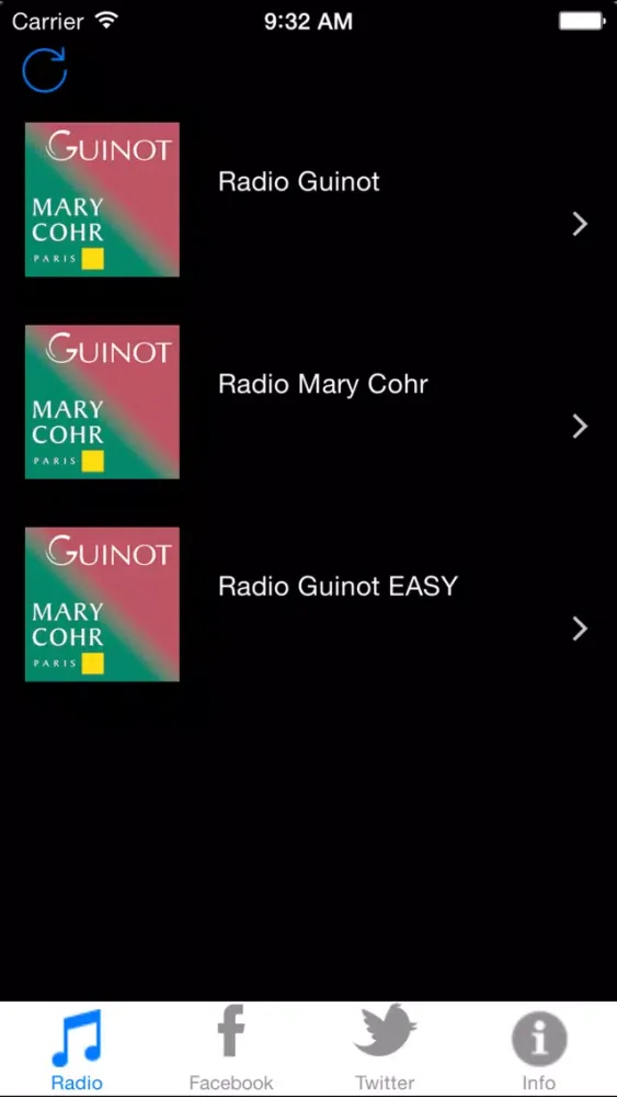 تصاویر Radio Guinot / Mary Cohr
