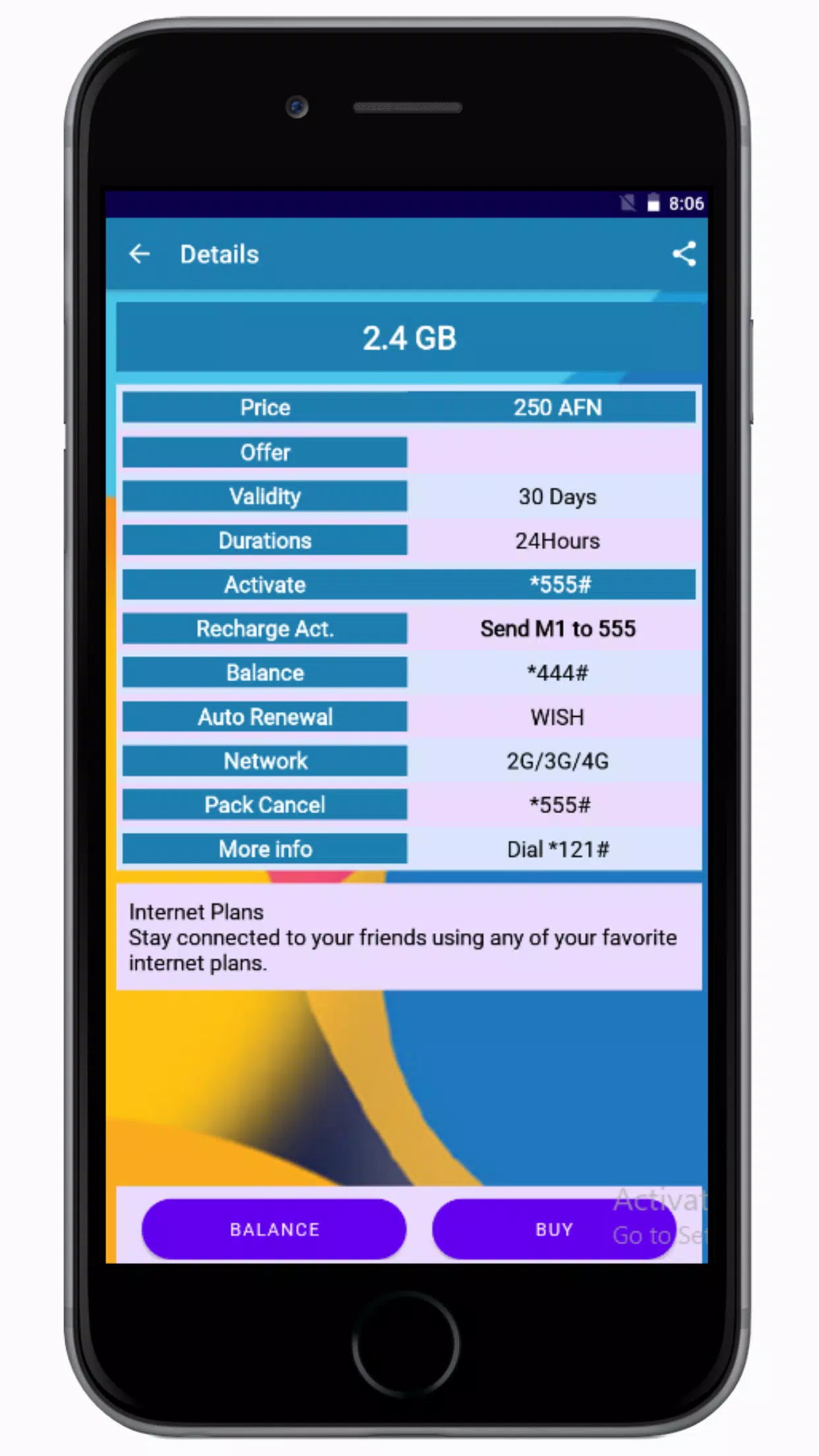 Afghan Internet Packs Screenshots