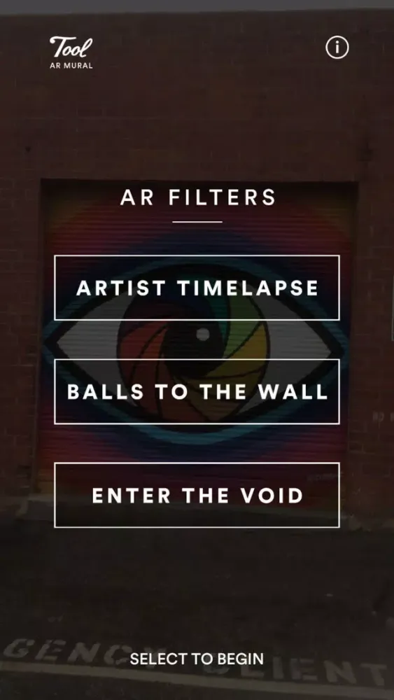 Скриншоты Tool AR Mural